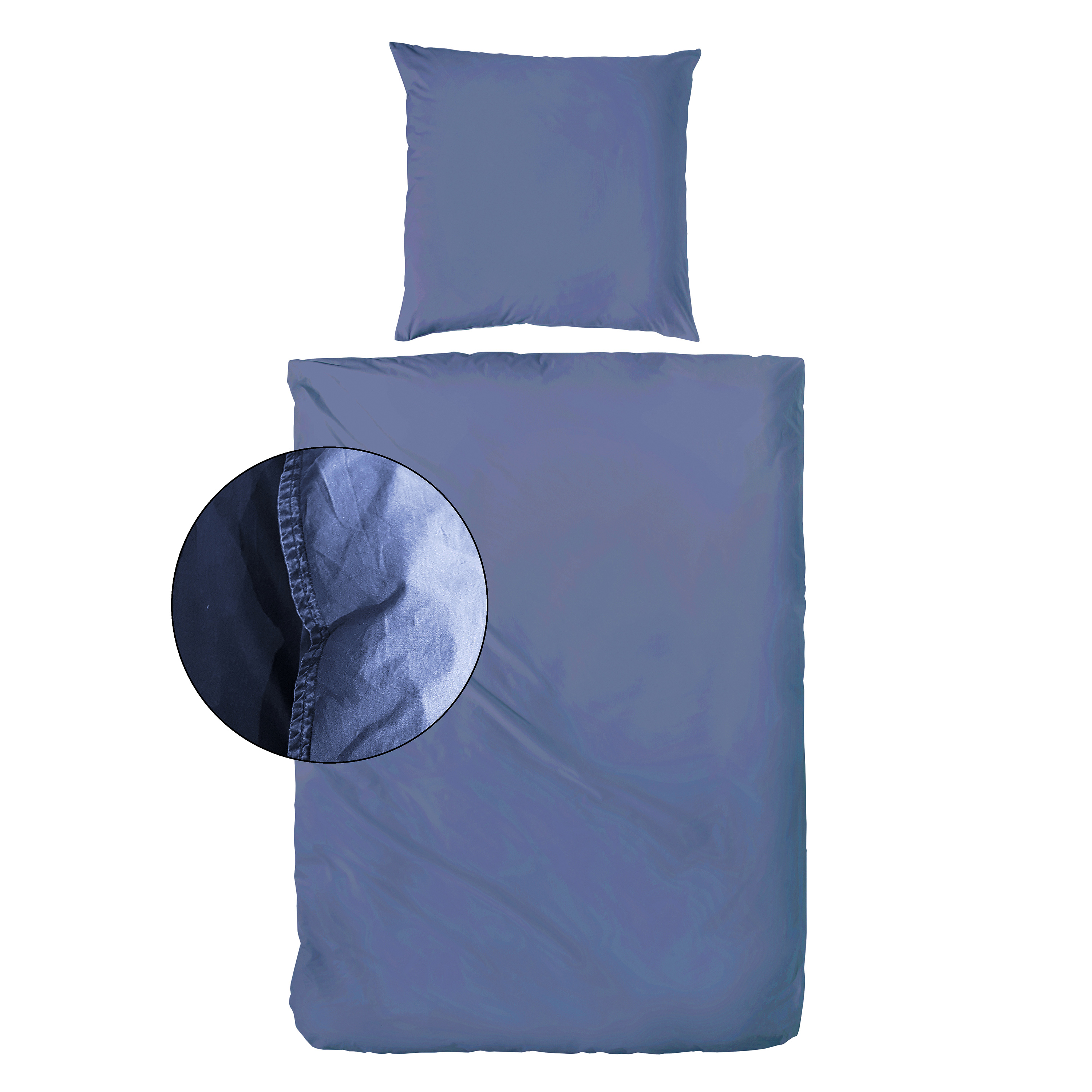 Traumhaft gut schlafen – Stone-Washed-Bettwäsche, 100% Baumwolle, in versch. Farben und Größen