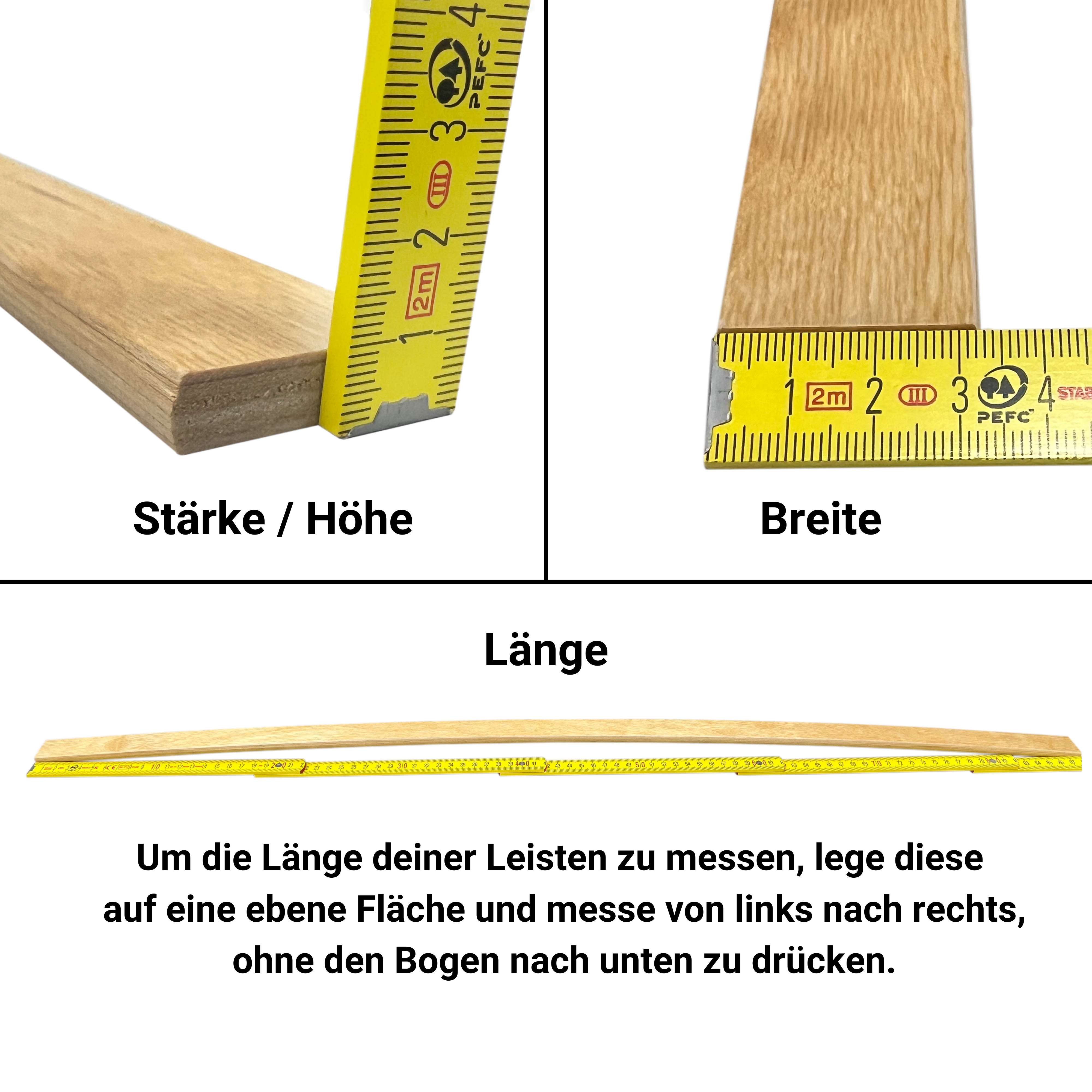 Ersatz Federholzleisten aus Schichtholz im 5er Set passend für viele gängige Lattenroste